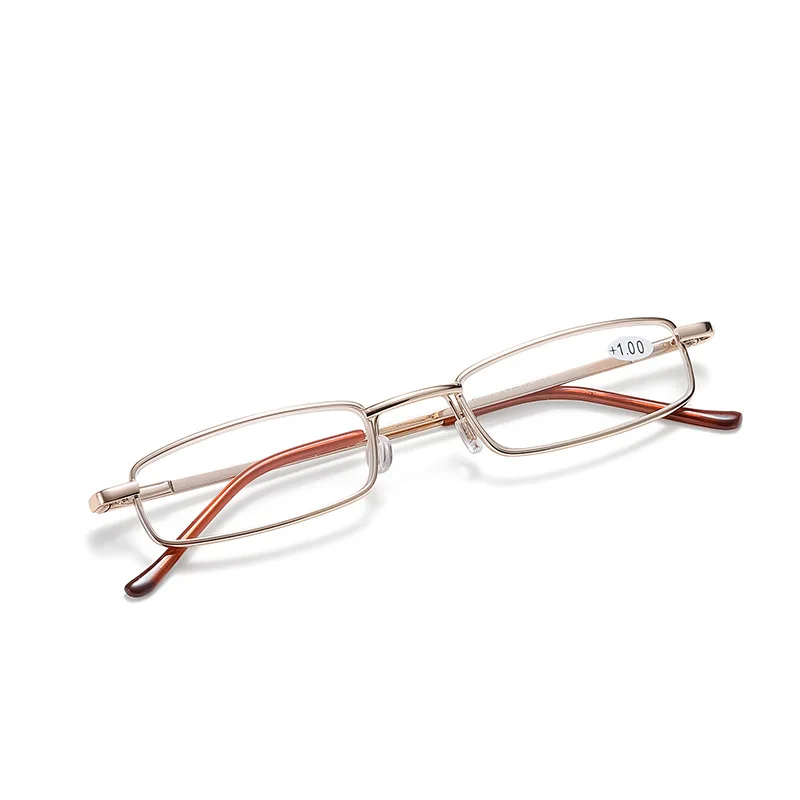 Reading Glasses Anti-blue Light For Men Women Metal Frame Portable HD Pen Holder Ultralight Glasses Radiation Protection image 6