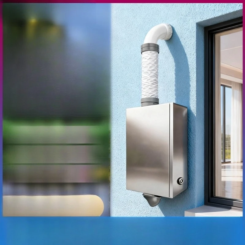 One-way flow fresh air series, outdoor installation, micro-positive pressure formaldehyde removal pm2.5