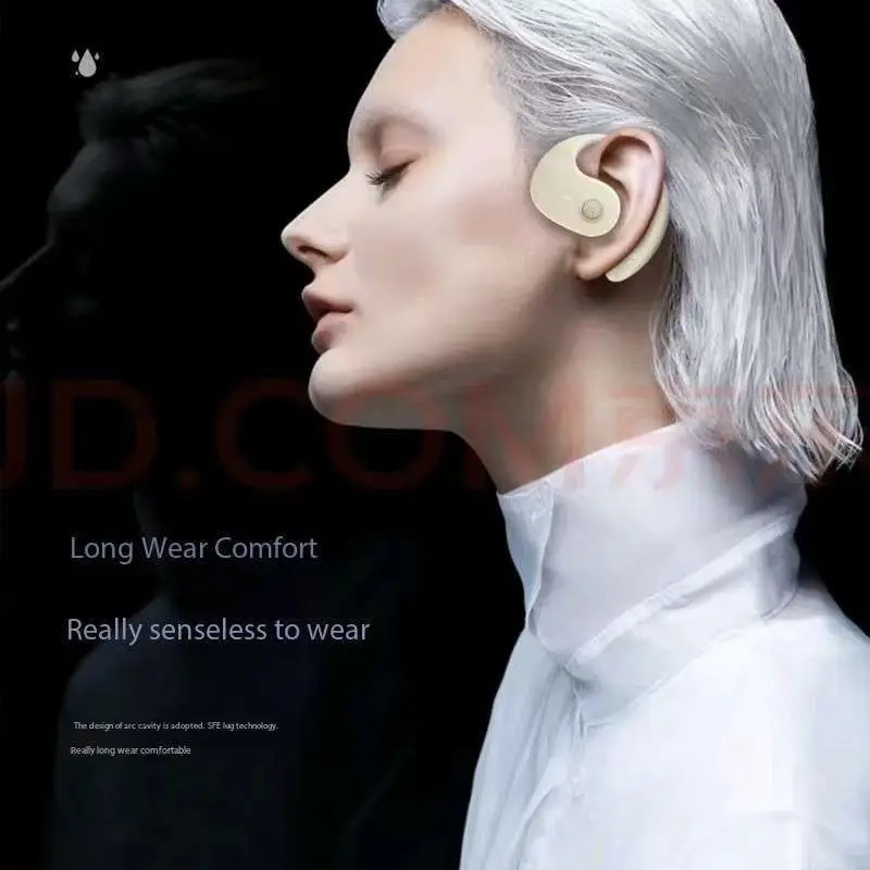 New feature small coconut ball TWS Bluetooth headset ear-mounted OPEN6 super lon