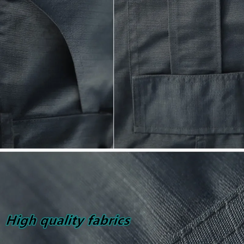 Pantalon Cargo pour hommes, multi-poches, imperméable, résistant à l'usure, salopette d'entraînement décontractée, vêtements confortables et respirants