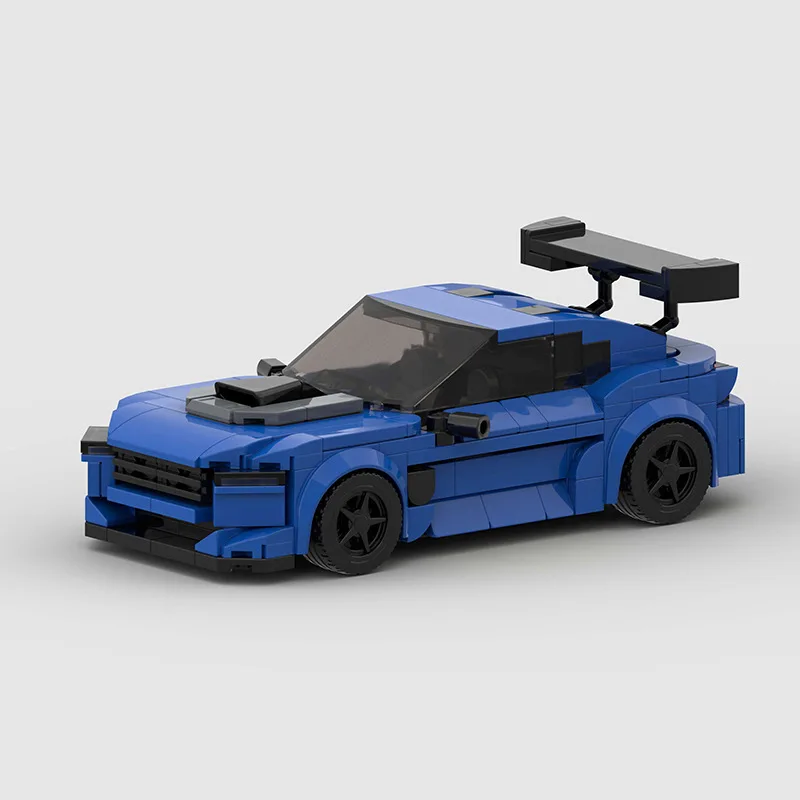 Children  toys racing car model MOC building block compatible small particles educationalforeign trade cross border wholesale