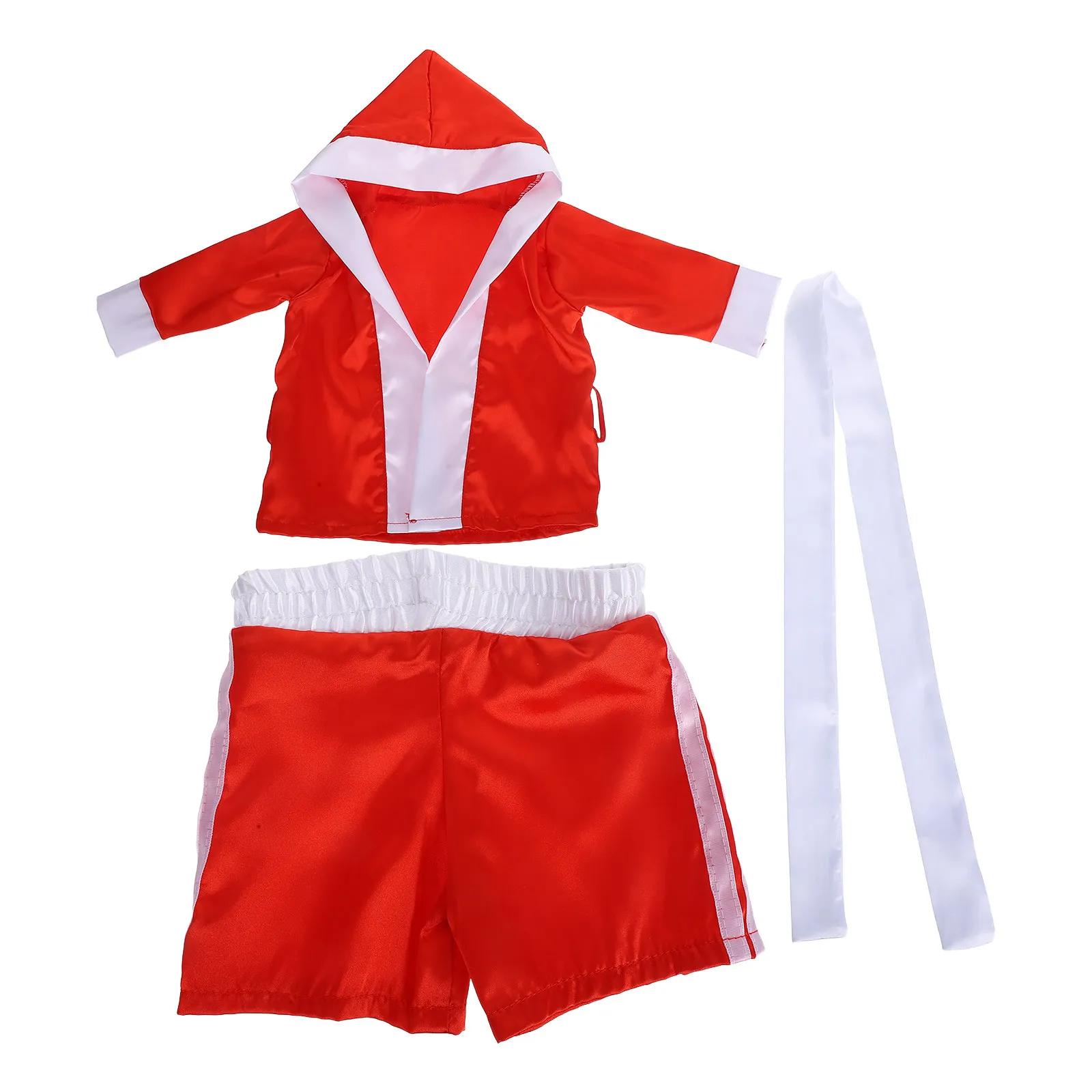 1Set Unique Boxing Inspired Newborn Outfit Soft Skin Friendly Material for Infant Photoshoot Photo Session Prop