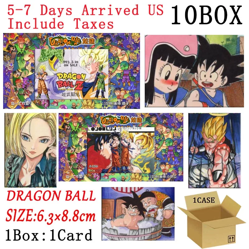 

2025 г., оптовые продажи, коллекционные карты Dragon Ball, игральные карты Ци И, игры для вечеринок