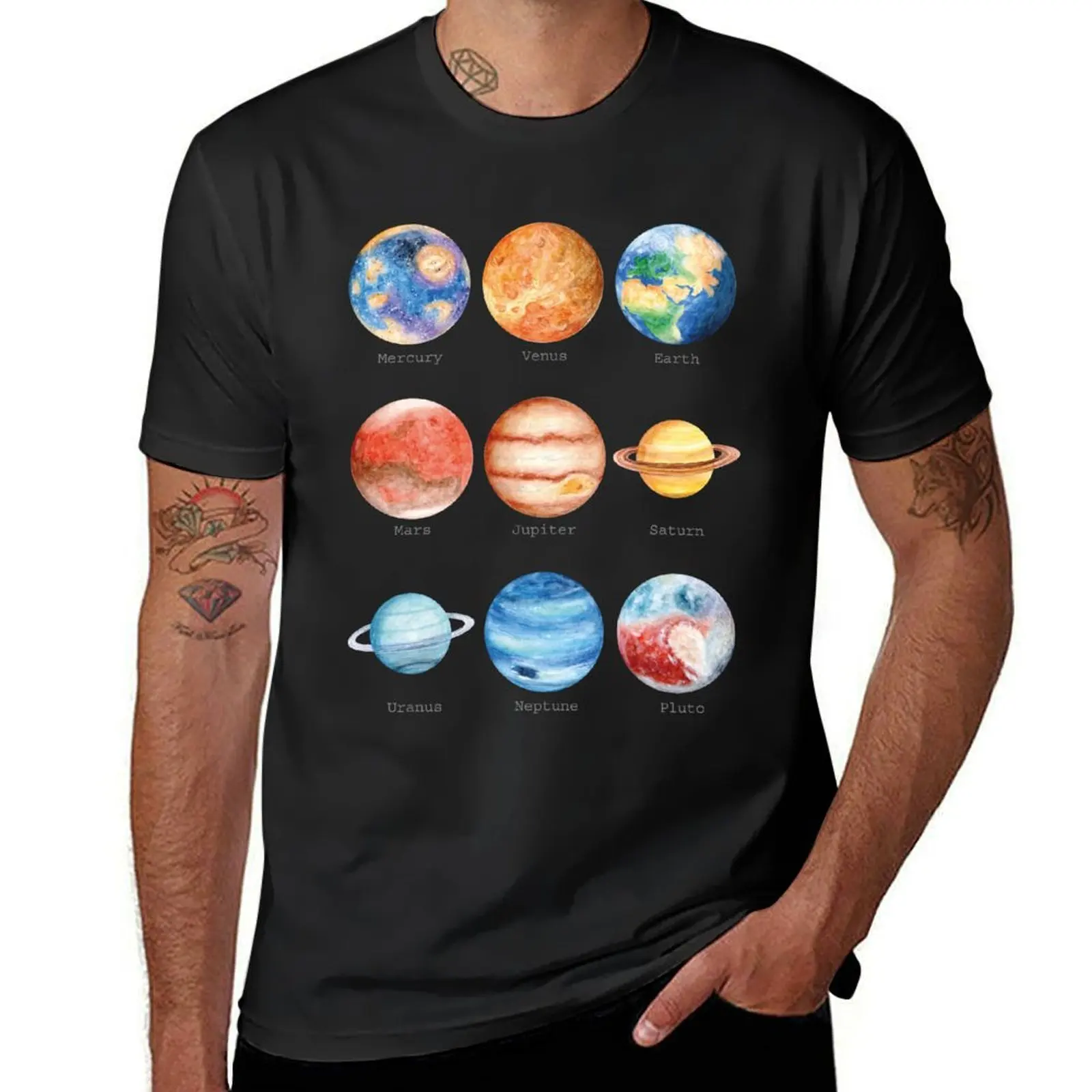 Outer Space | Planet Series 2018 T-Shirt tees cute tops black t shirts for men