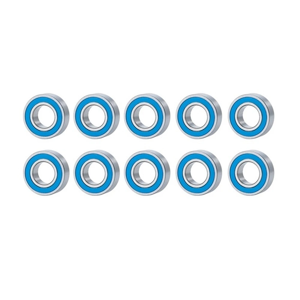 Beauty 10 Pcs Bearing 5X11X4mm Kit for Traxxas Slash Stampede Rustler Bandit 2WD 1/10 RC Car Spare Parts Upgrade Accessories