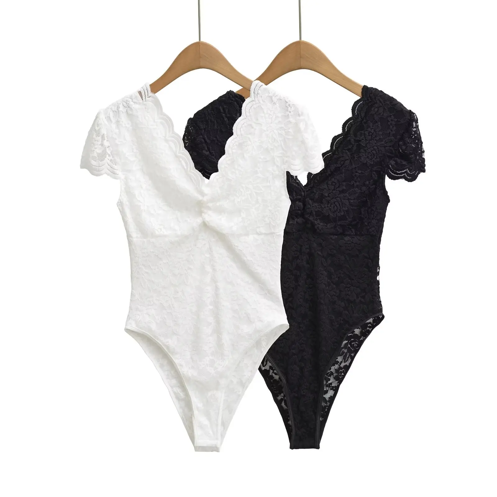 Body rétro en dentelle v-ne, Sexy, fille épicée, fourmi blanche, Base de taille, irt Fre Personali, vêtements pour femmes, sous-vêtements orts