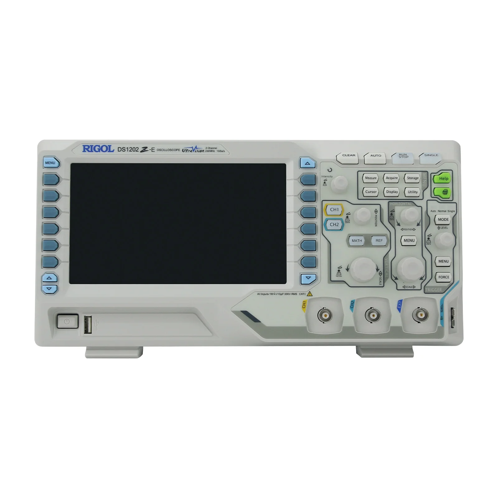 RIGOL DS1202Z-E 200MHz Bandwidth Dual-channel Digital Oscilloscope Supports Multiple Languages