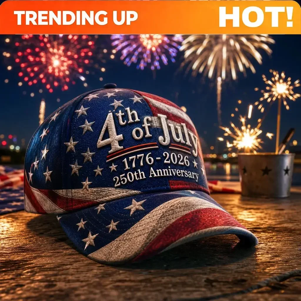 Customization Hats 4th Of July Patriotic Baseball Cap - Retro Adjustable Hat Suitable For 4th Of July Parade, BBQ & Picnic