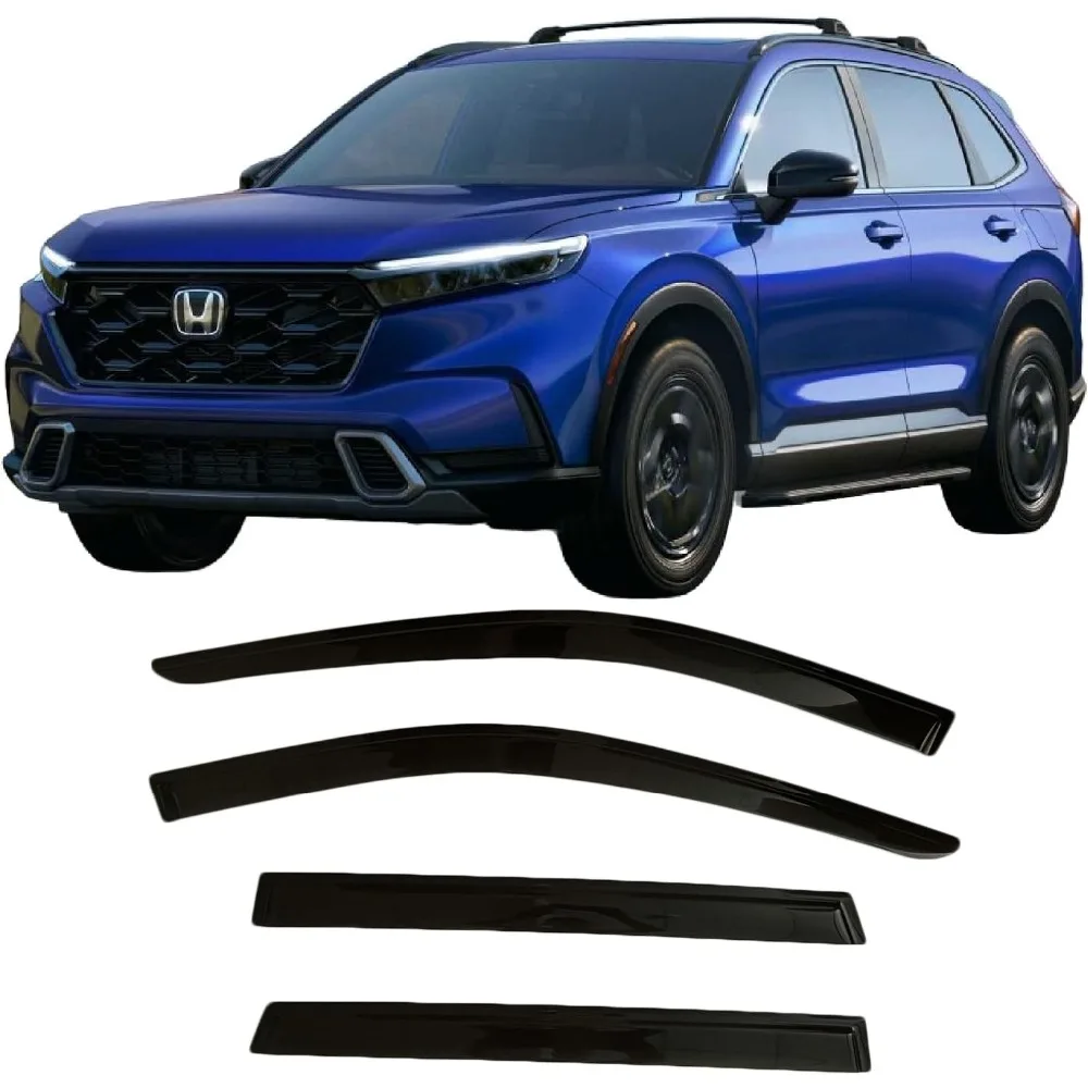 

US 2023-2025 Window Visor Deflector for Honda CR-V LX EX EX-L Sport Hybrid Sport Touring Smoke Tinted Rain Guards CRV 2024