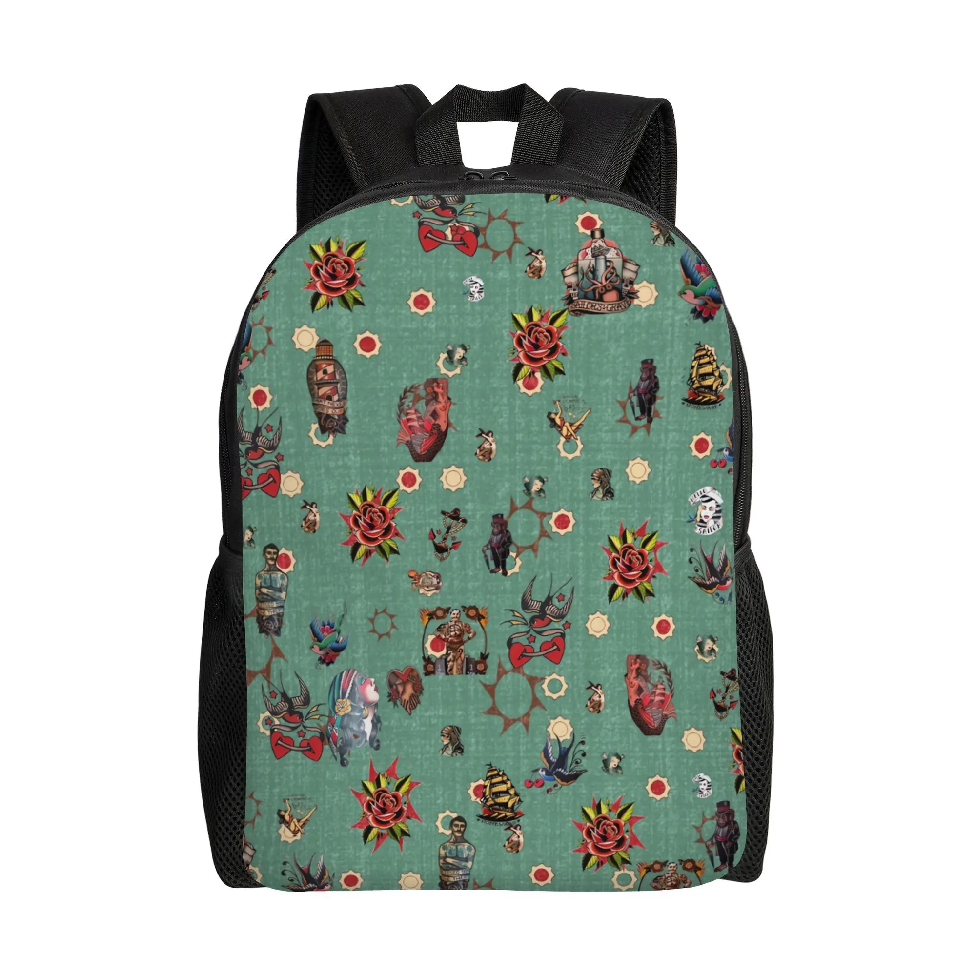 

Tattoo My Lazy Wind Backpack | Single storage space, soft and low-key, suitable for daily carry or weekend entertainment