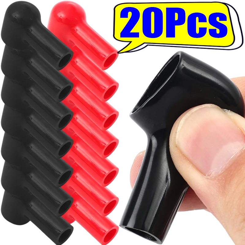 

20/10/4/2pcs Battery Terminal Insulating Cap Battery Pile Head Cap Positive and Negative Pole Clamping Column Protective Sleeves