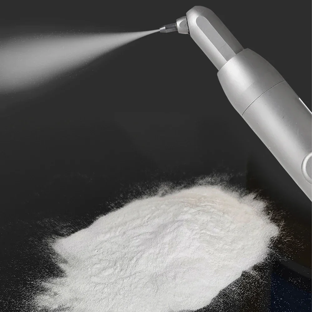 460g Dental Sandblasting Abrasive Powder 30/50/90μm Micron Aluminum Oxide Air Flow Alumina Sandblaster Tooth Polishing Cleaning