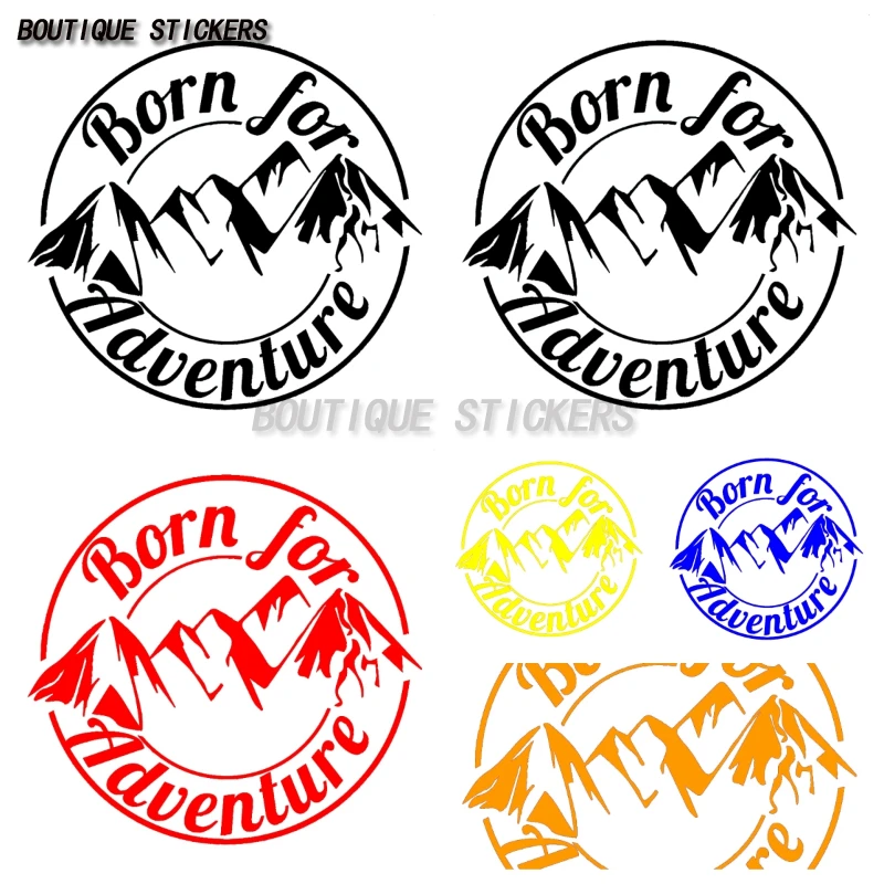 

Born for Adventure Vinyl Decal Sticker Car Caravan Camper Van Motorbike Laptop