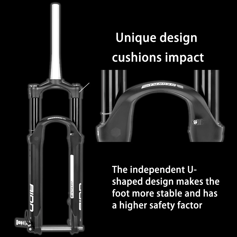 SUNTOUR AION DUROLUX ZERON RAIDON Bike Fork 27.5 inch 29 inch For MTB Mountain Bike Front Fork Tube Barrel Axle BOOST Off-road