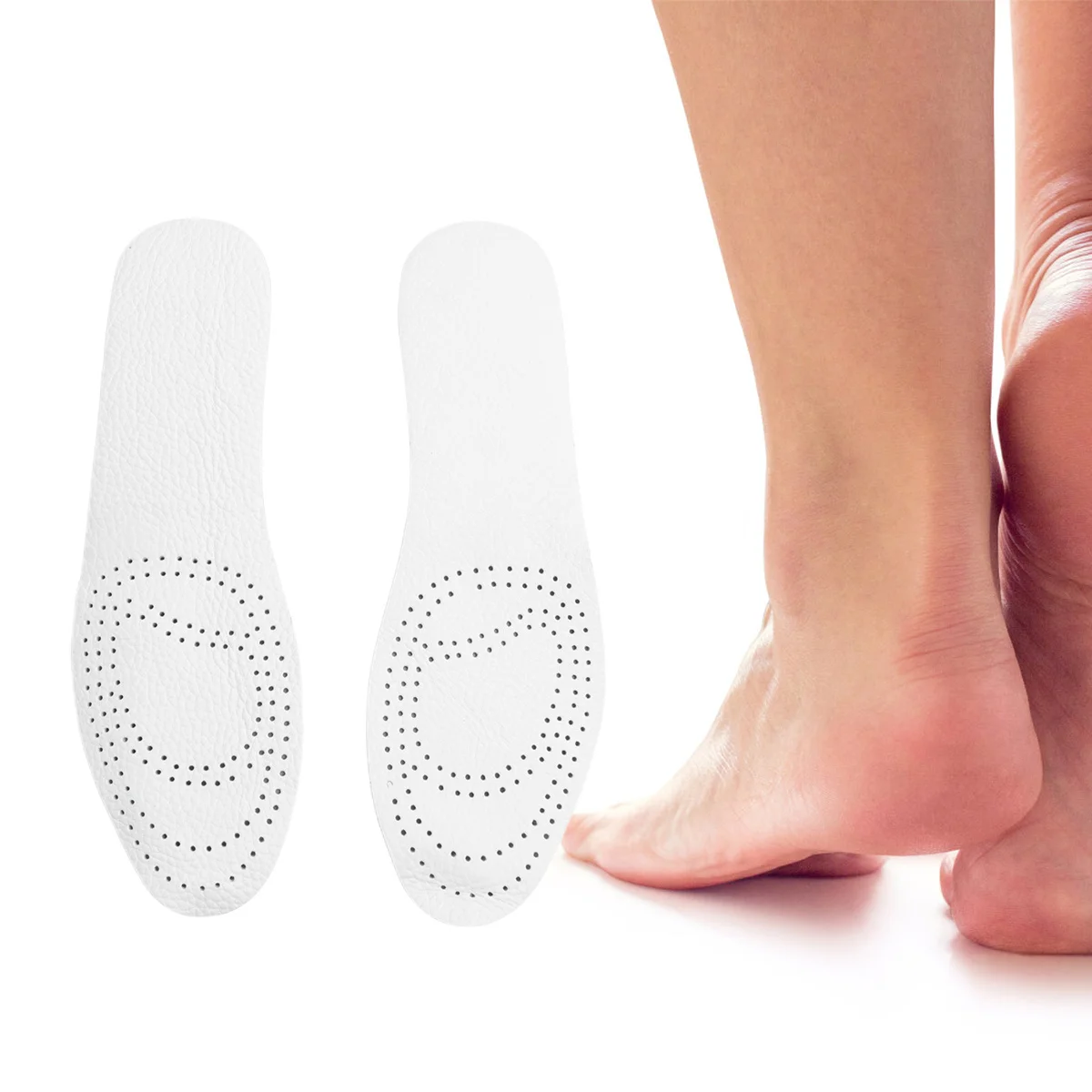 

1Pair Eva Heightening Insoles Durable Shoe Lifts Non-Slip Cushions Comfortable Increase Height for Men Women Size 43 44