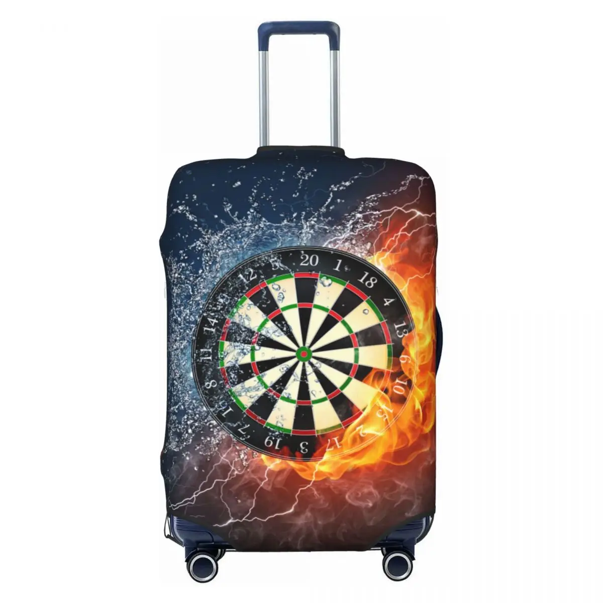 Custom Darts Board Luggage Cover Elastic Arrow Archery Target Darts Board Travel Suitcase Protective Covers Suit For 18-32 inch