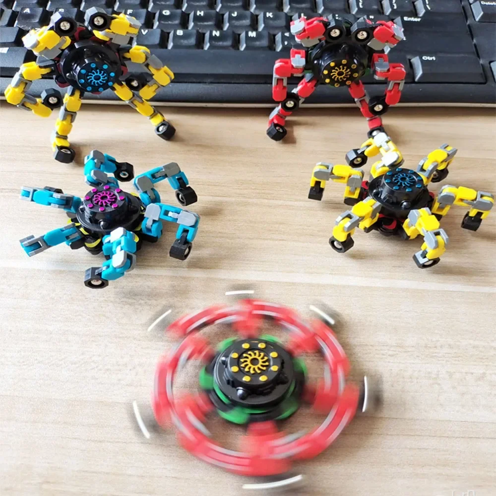 Deformierte Zappeln Spinner Kette Spielzeug für Kinder Anti stress Hand Spinner Vent Spielzeug Erwachsenen Stress abbau Zappeln sensorischen Kreisel Geschenk