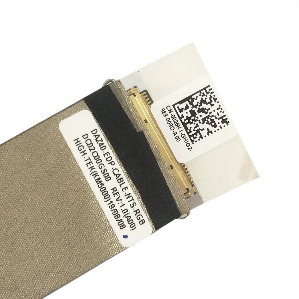 For Dell Latitude 7490 E7490 LED Screen Cable DC02C00GS00 0026K1