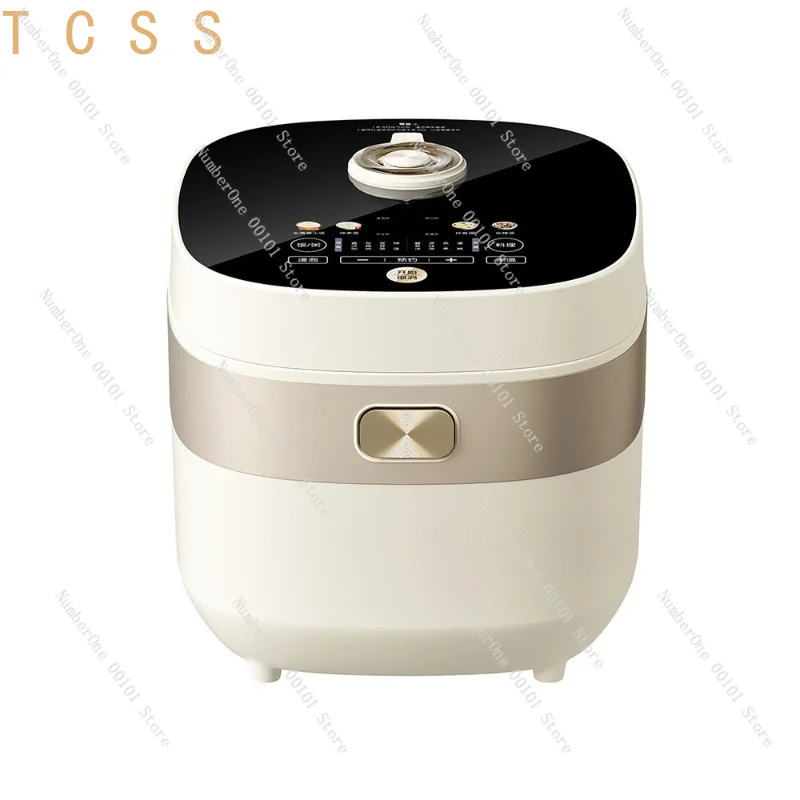 4L Multifunctional Electric Rice Cooker Smart Touch Screen Micro Pressure Large Capacity Non-Stick Porridge Soup Steamer Keep