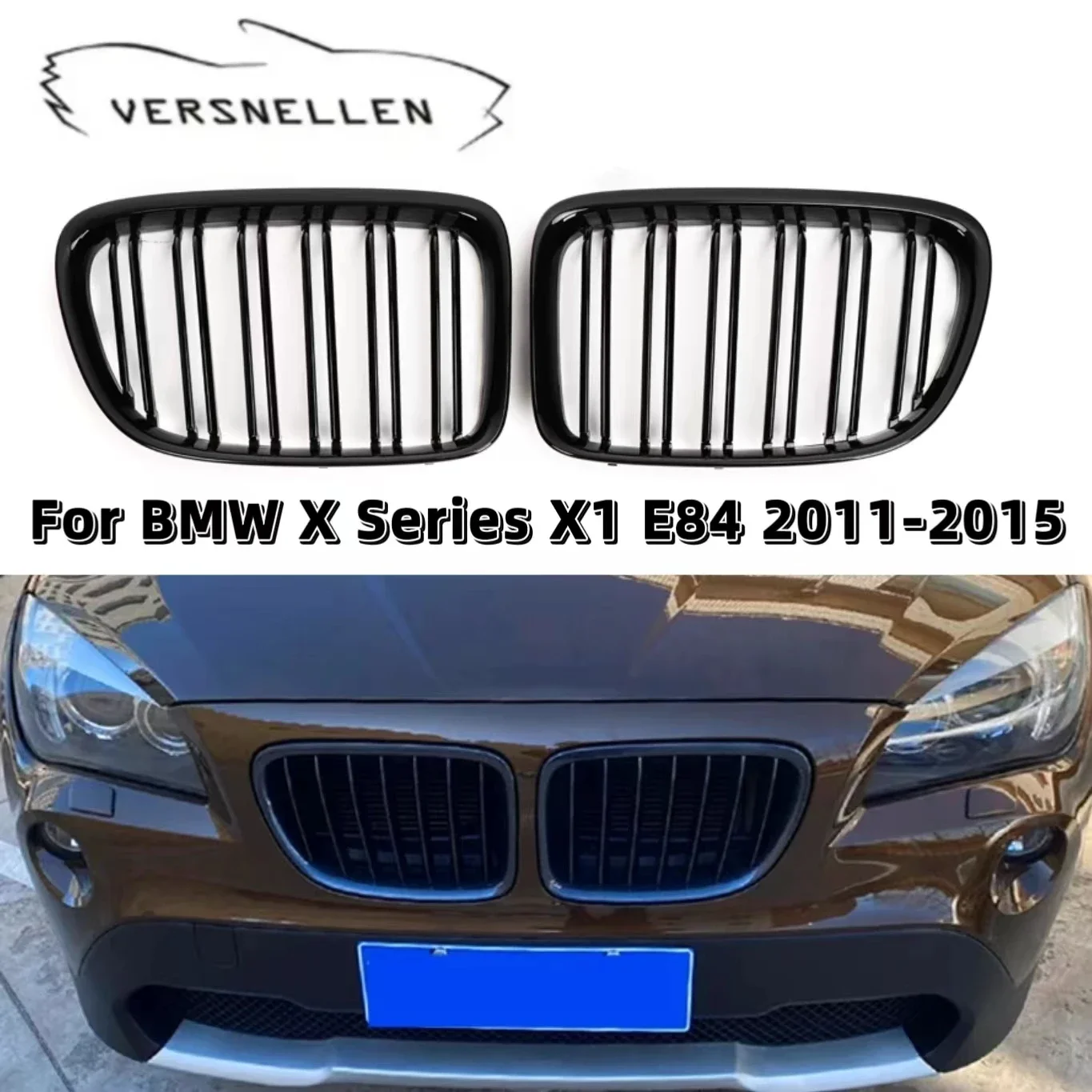 

Решетка радиатора для BMW X1 E84 2011-2015, 1 пара