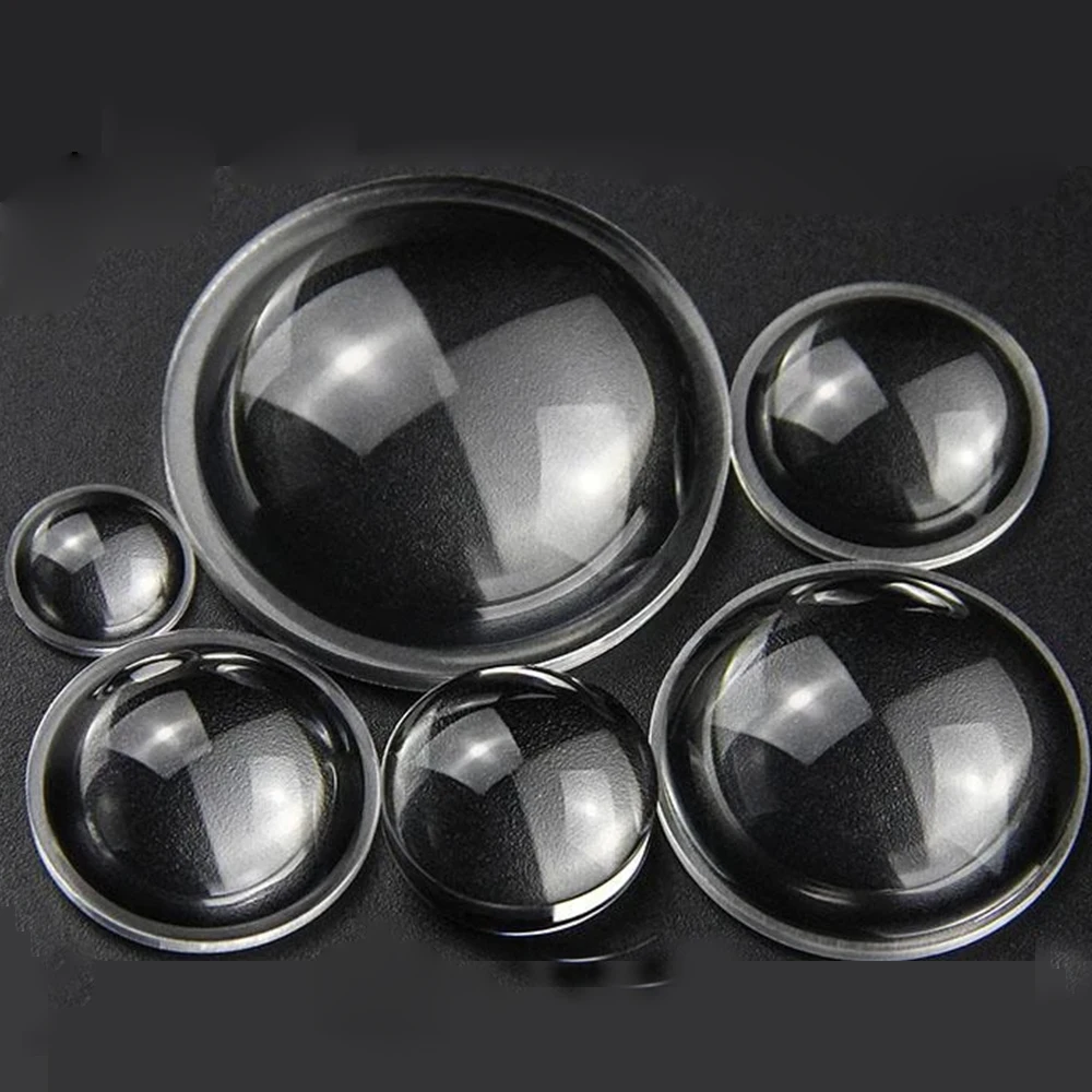 

12.5 16 19.5 23 28 33.7 35 38 66mm Optical Acrylic Plano Convex Optical Glass Lens for LED Flashlight Auto Lamp Spotlight Light