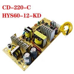 Placa de circuito para o armário do vinho, entrada 220V, placa de controle do refrigerador do vinho, CD-220-C, HYS60-12-KD, PCB11122K6