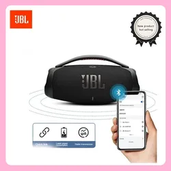 JBL BOOMBOX 3 Original Portable Bluetooth Speaker Subwoofer BOOMBOX3 2 Dust and Waterproof Hifi Sound Quality Desktop Audio