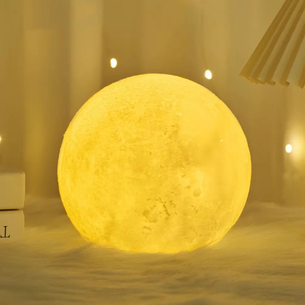 Creative Gift Moon light LED bedroom bed decoration ambiance light nightlight