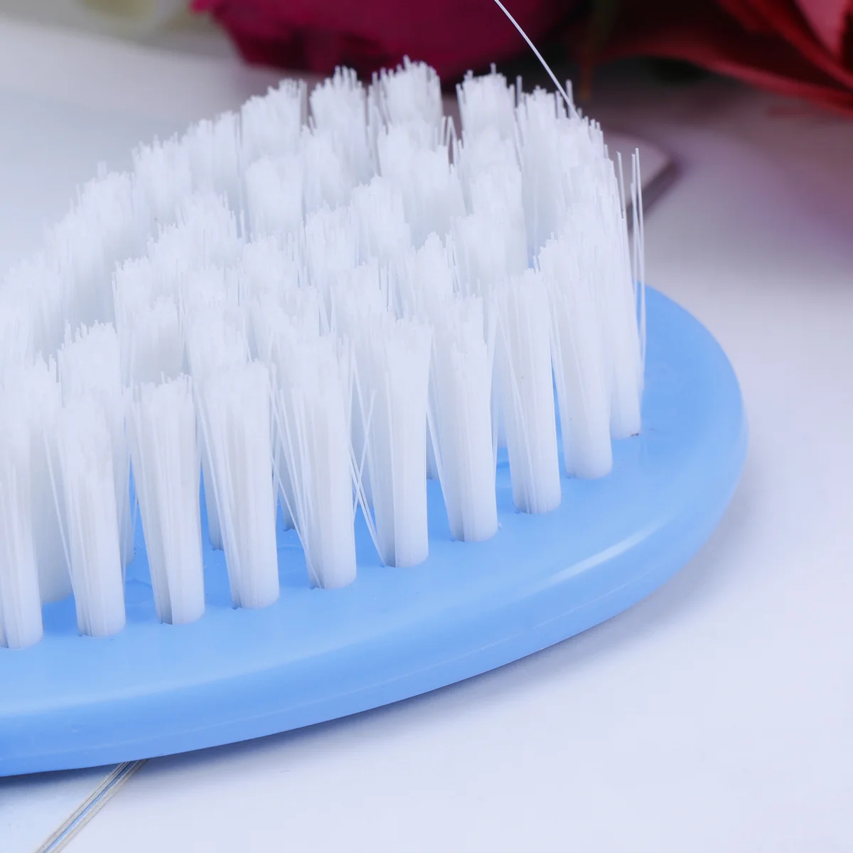 Ensemble de brosses et peignes pour bébé, soins de Massage pour enfants, peigne de sécurité, combinaison de brosses, peigne de Massage bleu pour bébé