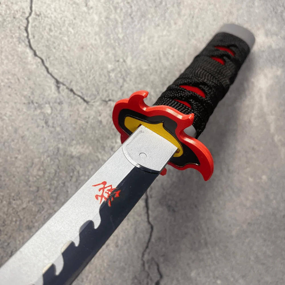 16inch 42cm Katana Sword Ninja Knife Plastic Knife Ninja Anime Cosplay Prop Real Size Japanese Katana Samurai Sabre Toy Gift