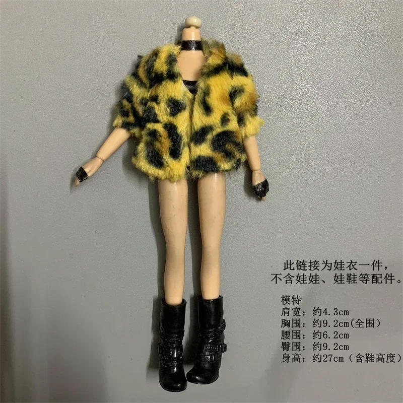 30cm Monstering High Doll for Bratzes doll Dressing Soft Casual Wear Handmade Clothes Outfit Doll Clothing Girl Toys