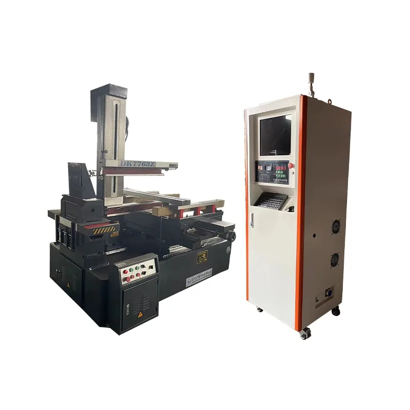 Top Quality DK7763 High Speed Industrial CNC Automatic EDM Wire Cutting Machine with High-speed Cabinet Computer