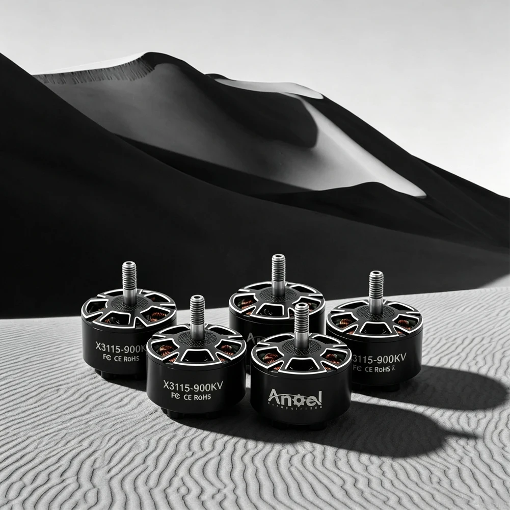 4PCS Angel X3115 900/1050/1200KV FPV Brushless Motor 3115 High Torque Drone Motor 4-6S for 9-10 Inch Cinelifter Long Range Drone