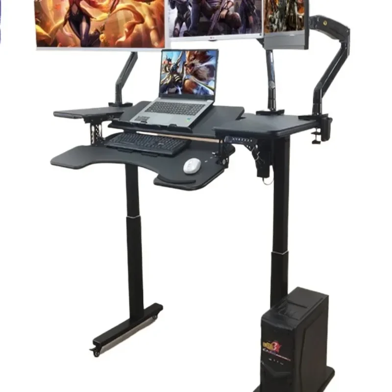 

Standing desk Mobile cabin Suspension station Computer table bracket Lifting and lying down