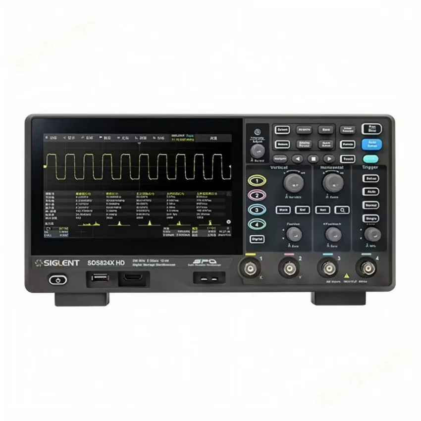 Siglent SDS804X High Resolution 12bit Digital Storage Oscilloscope 4-Channel with 2G Sampling Rate 70MHz Bandwidth HD Model
