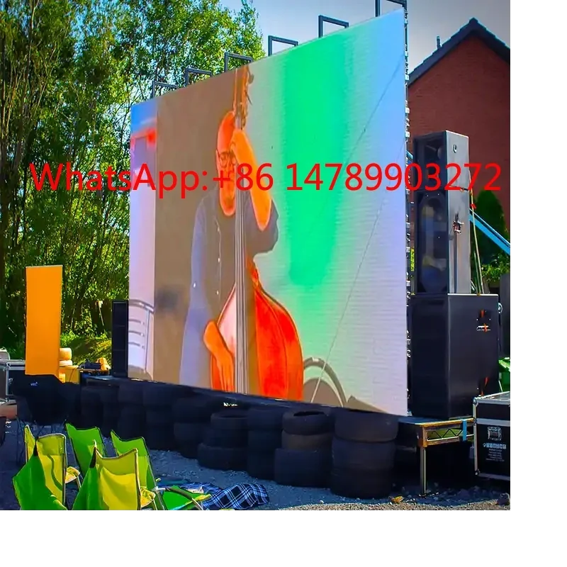 

500×500mm Die‑Cast Aluminum LED Video Wall Panel Indoor Outdoor Stage Rental Advertising Screen