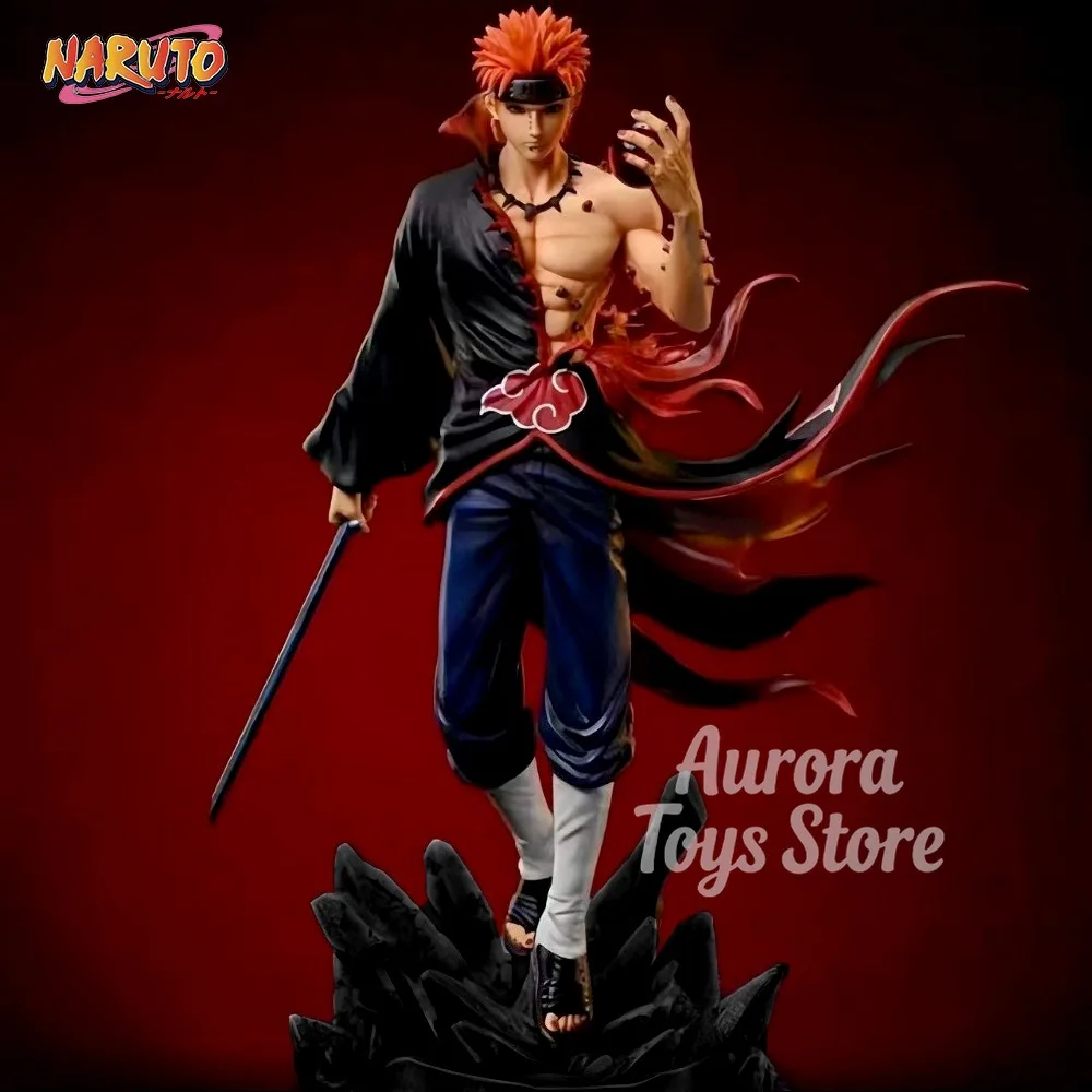 22.5cm/8.86인치 애니메이션 나루토 피규어 페인 액션 피규어 PVC 스태츄 모델 수집용 장난감 선물