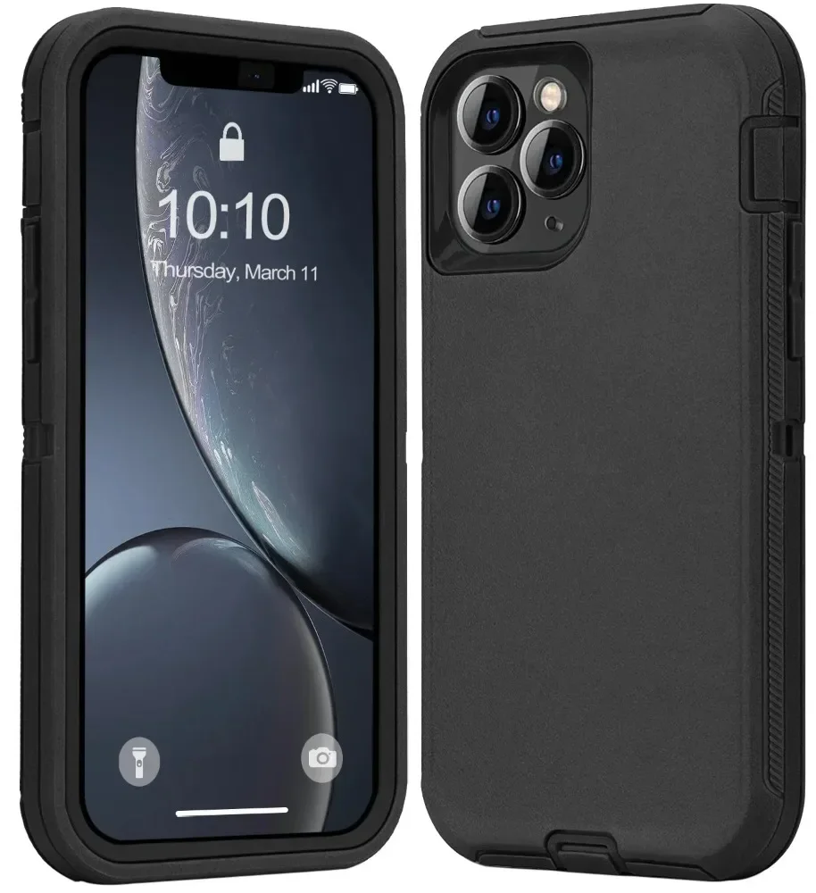 Rugged Armor OTT Handyhülle für iPhone 18 17 16 15 14 13 Pro Max, robuste PC+TPU-Schutzhülle, stoßfest, vollständiger Schutz. – Detail 8