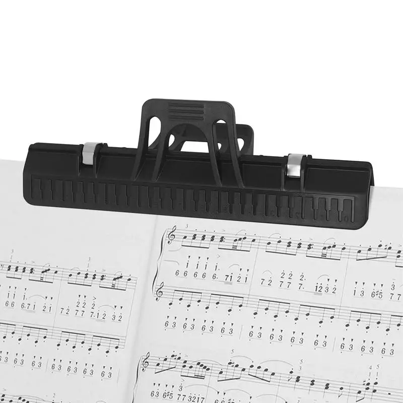 Sheet Music Clip Universal Music Book Clip Holder Lightweight Page Marker Clips For Piano School Home Books Stands