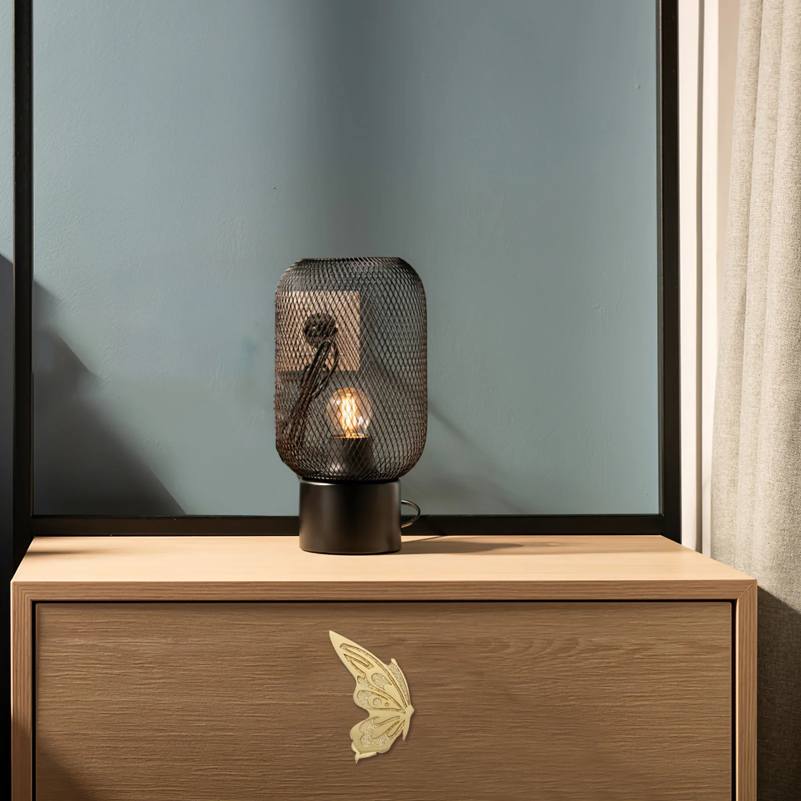 

Butterfly Handle Brass Drawer Knobs Cabinet Pulls Shape Cabinets for Dresser Art Decor