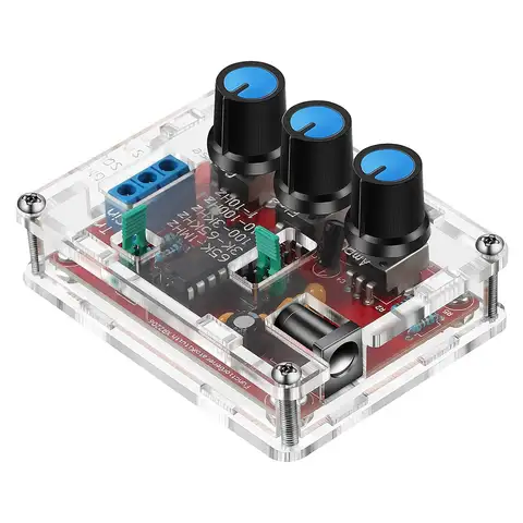 Signal Generator Kit, XR2206 Precise Function Signal Generator Frequency Module DIY Kit Sine Triangle Square Output Adjustable
