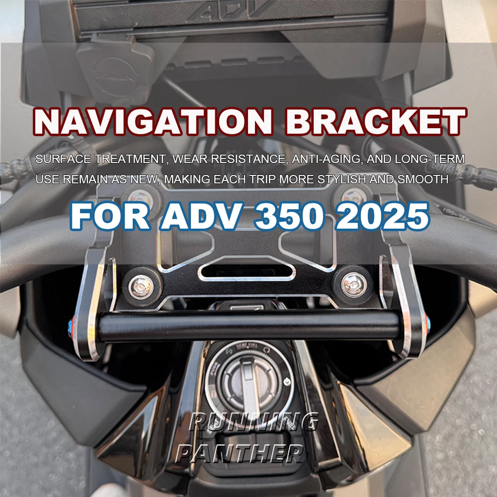 

NEW Motorcycle Navigator Phone Holder GPS Navigation Holder FOR Honda ADV350 ADV 350 2025 Navigation Bracket