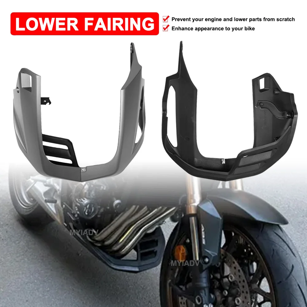 

Motorcycle Belly Pan Lower Fairing Chassis For Honda CB650R CB 650R 2019-2023 2024 Engine Guard Exhaust Shield Protector Cover