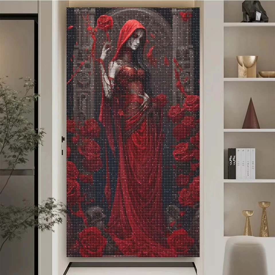 Amazing Gothic Blood Rose Woma - Resin Art Rose ulasan dan harga