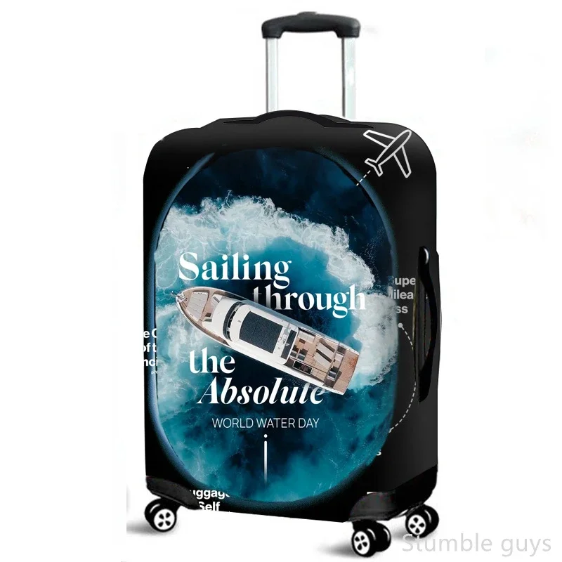 

Elastic Wear-Resistant Suitcase Cover Protective Anti-Dust Dustproof Luggage Sleeve Reliable For Airplane Trips 18-32 Inch