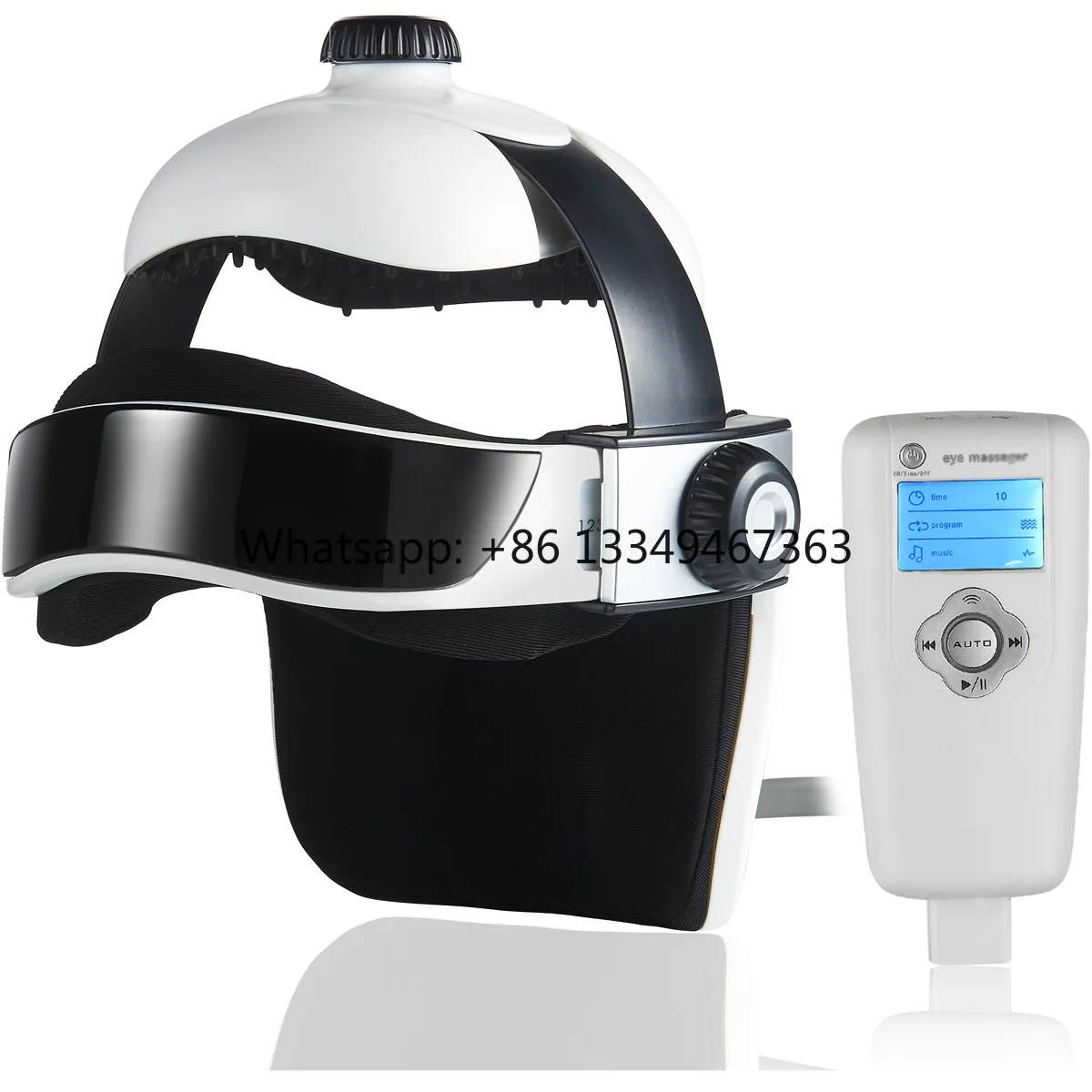 Brain Therapy Transcranial Magnetic Stimulation Rtms for Therapy Dual Vibration Electric Head Massager