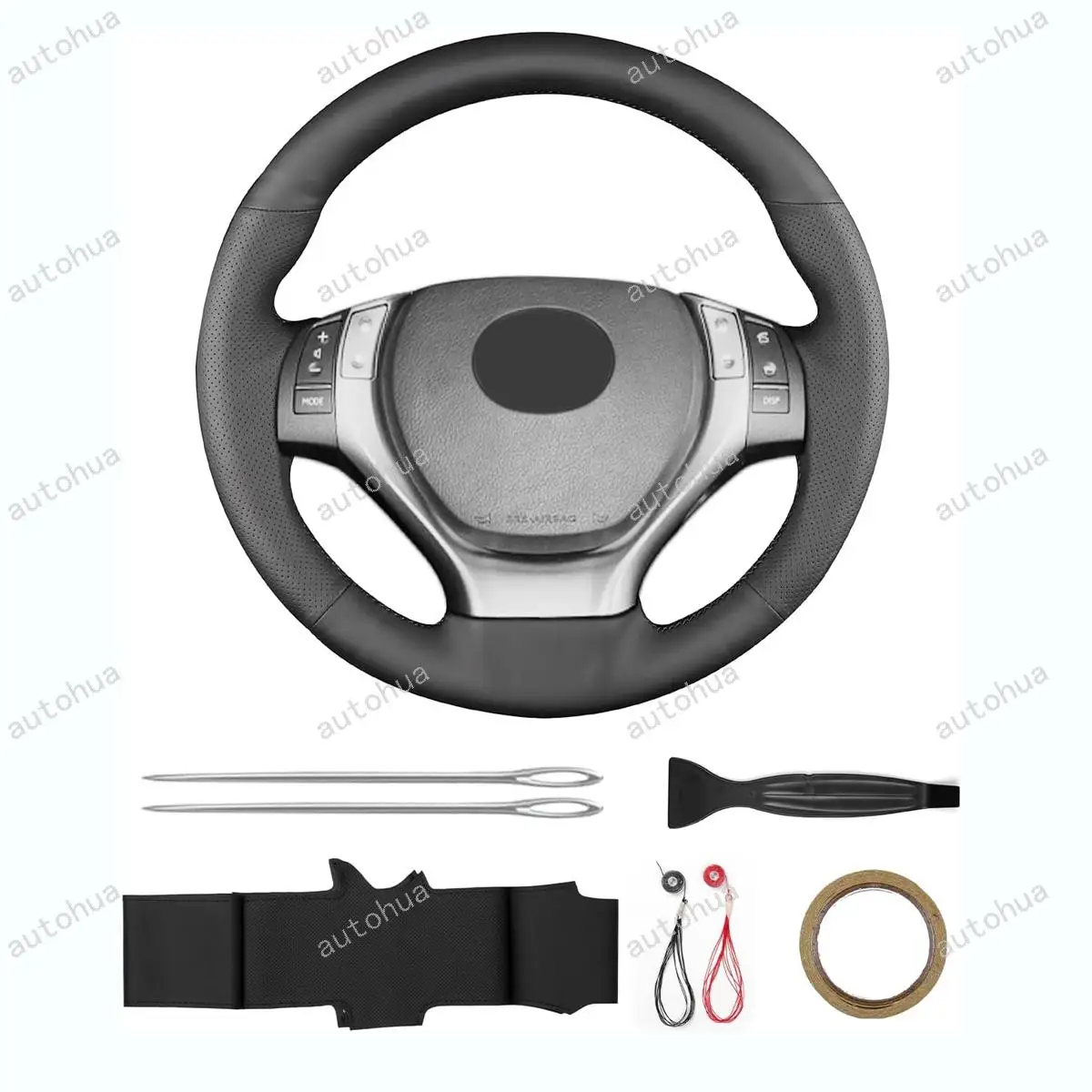 

Steering Wheel Coverfor Lexus 2014 GS 300h/2013 RX 350 F Sport/2013 GS 450h F Sport/2013 GS 350 F Sport/2013 GS 250/2013 ES 300h