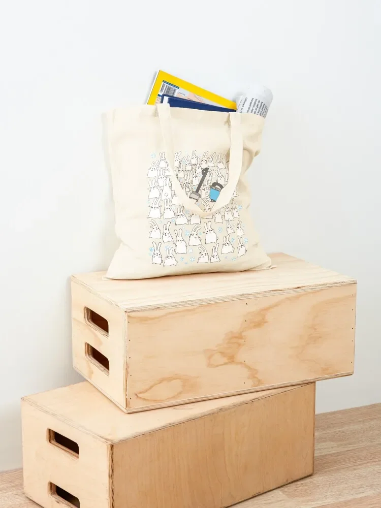 Dust bunnies Tote Bag Canvas bag great bag Woman shopper Women's shopping