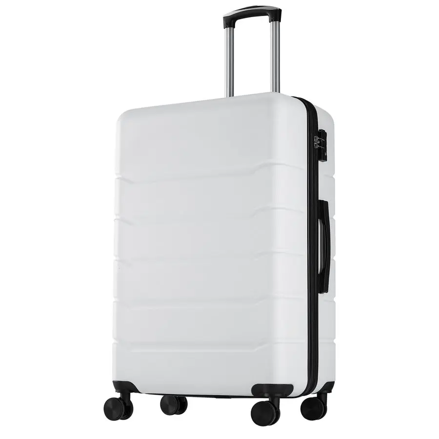 

24 Inch Luggage, Hardside Suitcase with Spinner Wheels, Lightweight ABS Hard Shell Checked Luggage