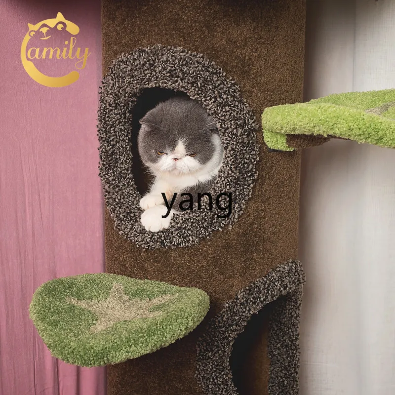 CX  tree house corner climbing frame tree hole cat plush cat nest scratching board cat supplies